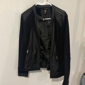 Faux Leather Jacket